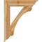 Ekena Millwork Legacy Traditional Rough Sawn Bracket, Western Red Cedar, 6"W x 34"D x 42"H BKT06X34X42LEC01RWR - alternate 4